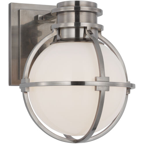 Chapman & Myers Gracie LED 6.5 inch Antique Nickel Single Sconce Wall Light