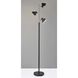 Slender 65 inch 4.00 watt Black Tree Floor Lamp Portable Light, Simplee Adesso
