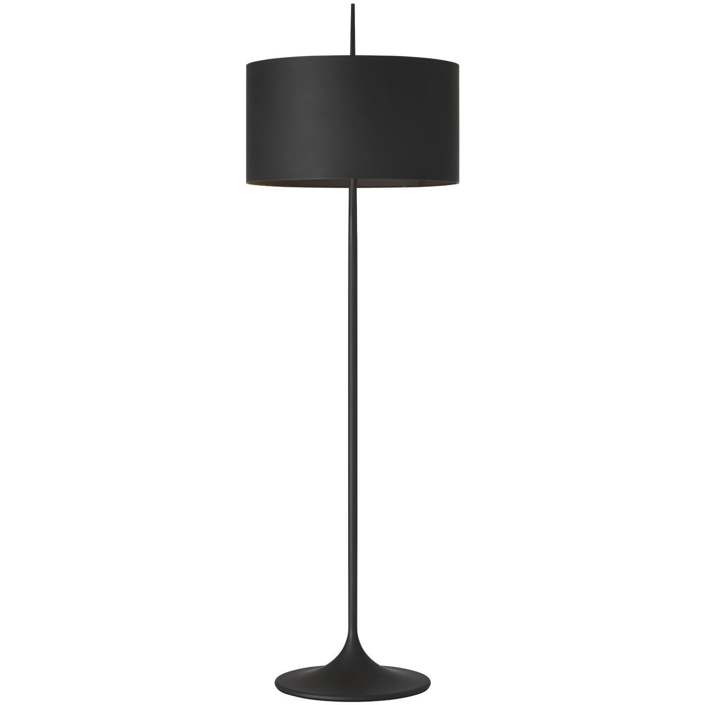 Barbara Barry Spinet 62.25 inch 15 watt Matte Black Floor Lamp Portable Light