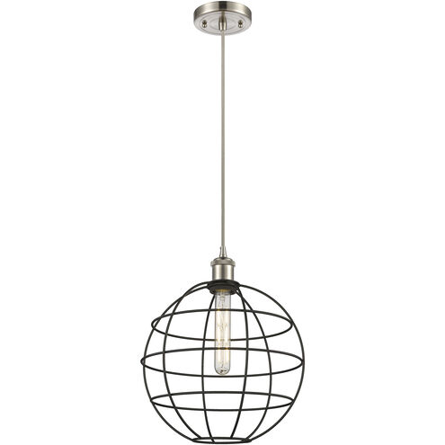 Lake Placid 1 Light 12 inch Satin Nickel Pendant Ceiling Light