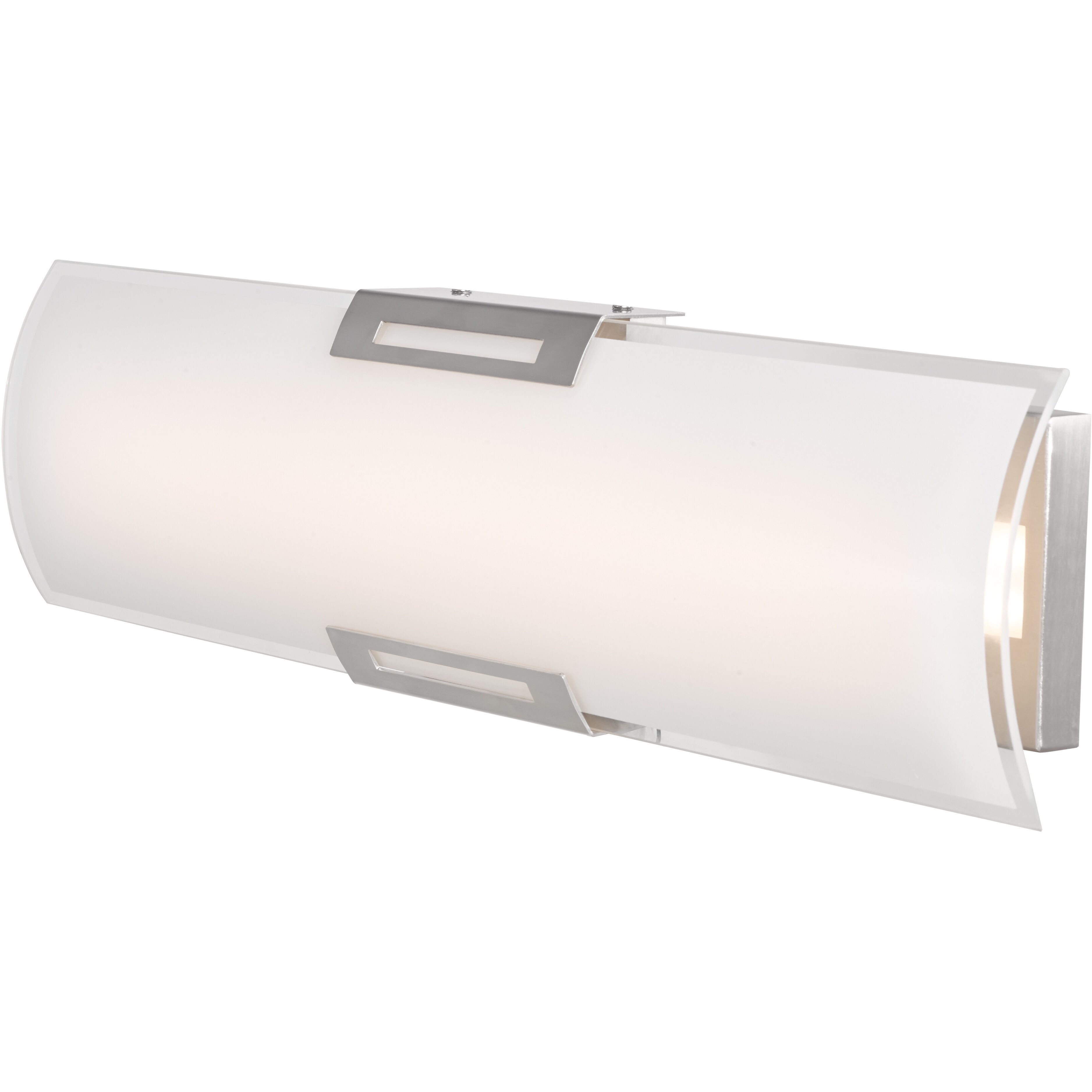 Allure LED 24 inch Brushed Nickel Bath Vanity Light Wall Light