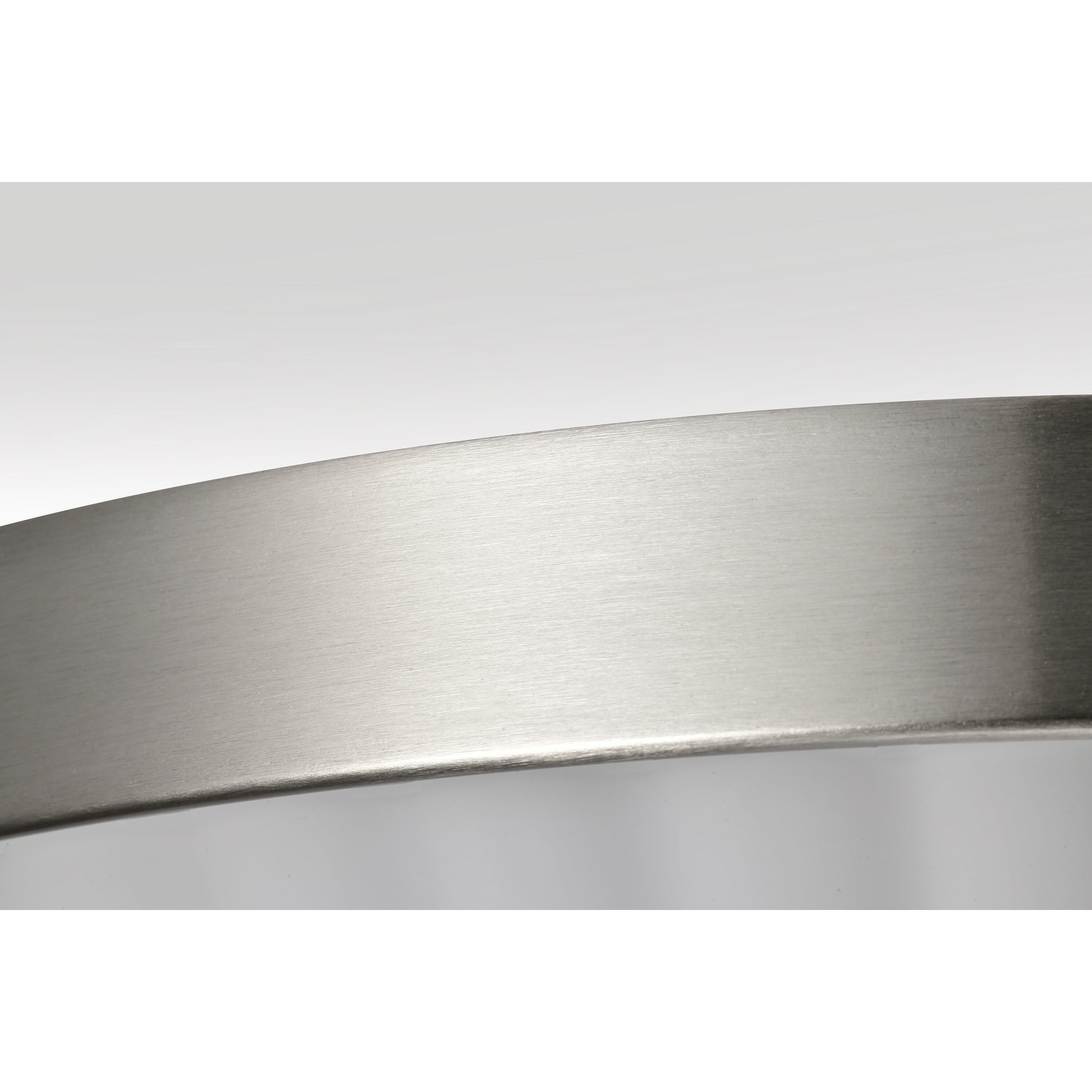 Royale 16 inch Brushed Nickel Flush Mount Ceiling Light