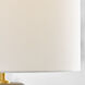 Hable Fanny 28.13 inch 9.00 watt Rough Black Ceramic Table Lamp Portable Light