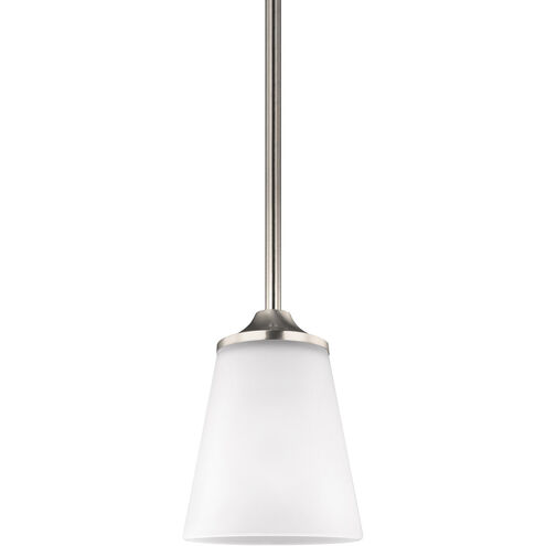 Hanford 1 Light 5.13 inch Brushed Nickel Pendant Ceiling Light