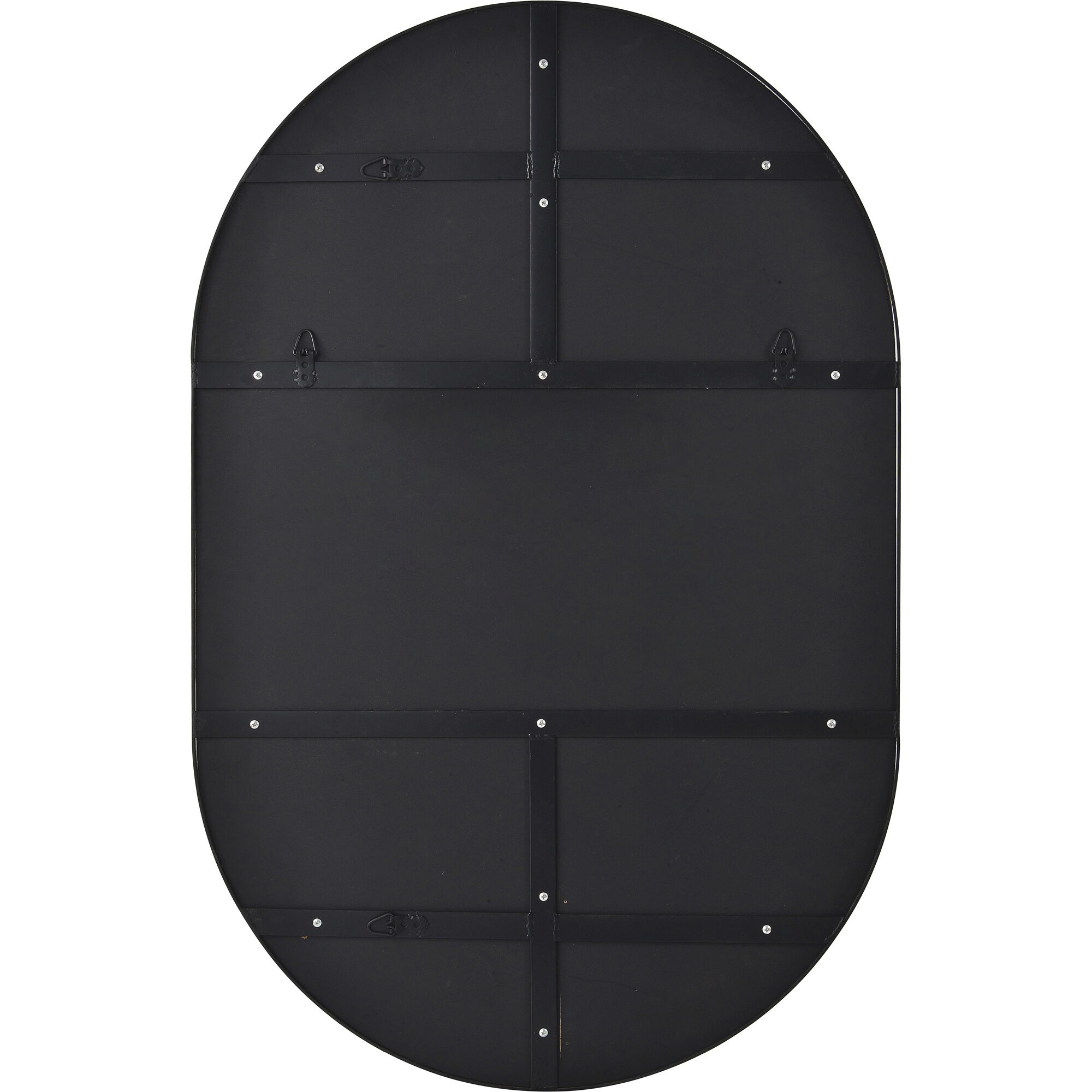 Webster 40 X 26 inch Black Wall Mirror