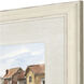 Rustic Lake House Blue and Brown and Green and Rust Framed Art