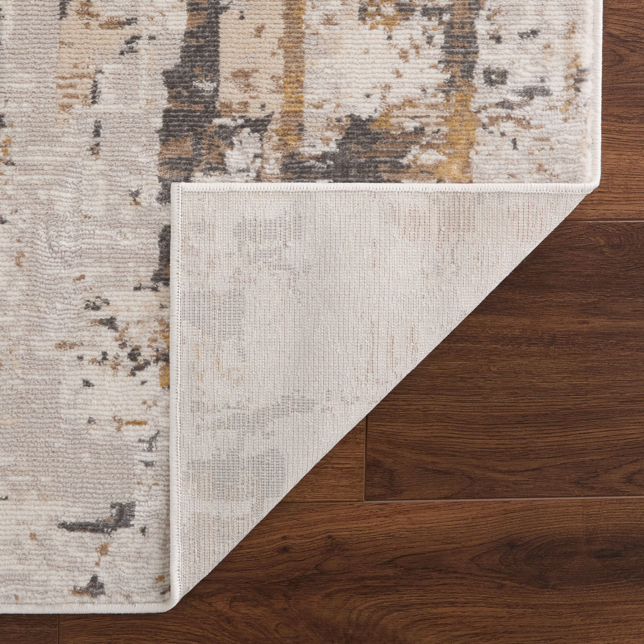 Veleka Gray and Beige Indoor Rug