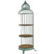 Charlotte 66.5 X 26 X 24 inch Green/Brown Shelf