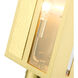 Lafayette 1 Light 17.25 inch Satin Brass Outdoor Post Top Lantern