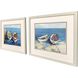 Day of Fishing Blue and Red and Yellow Framed Art, Propac