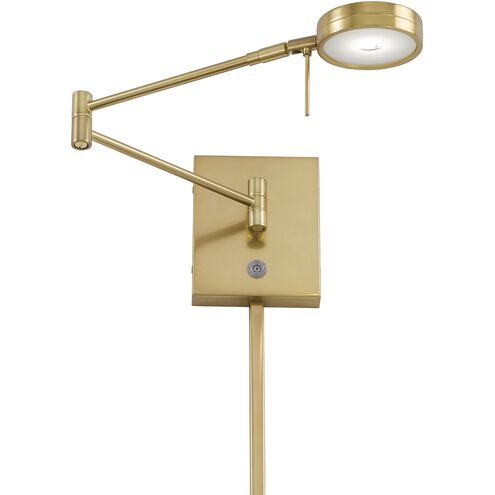 George's Reading Room 4.5 inch 8.00 watt Honey Gold Swing Arm Wall Lamp Wall Light, Pharmacy
