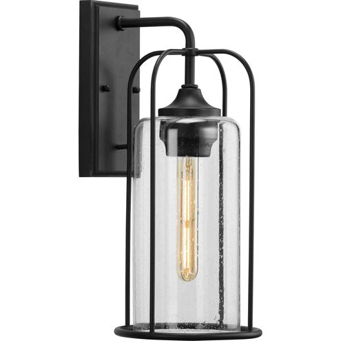 Watch Hill 1 Light 17 inch Textured Black Outdoor Wall Lantern