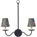 Marble Multi-color 5 inch Tapered Chandelier Shade