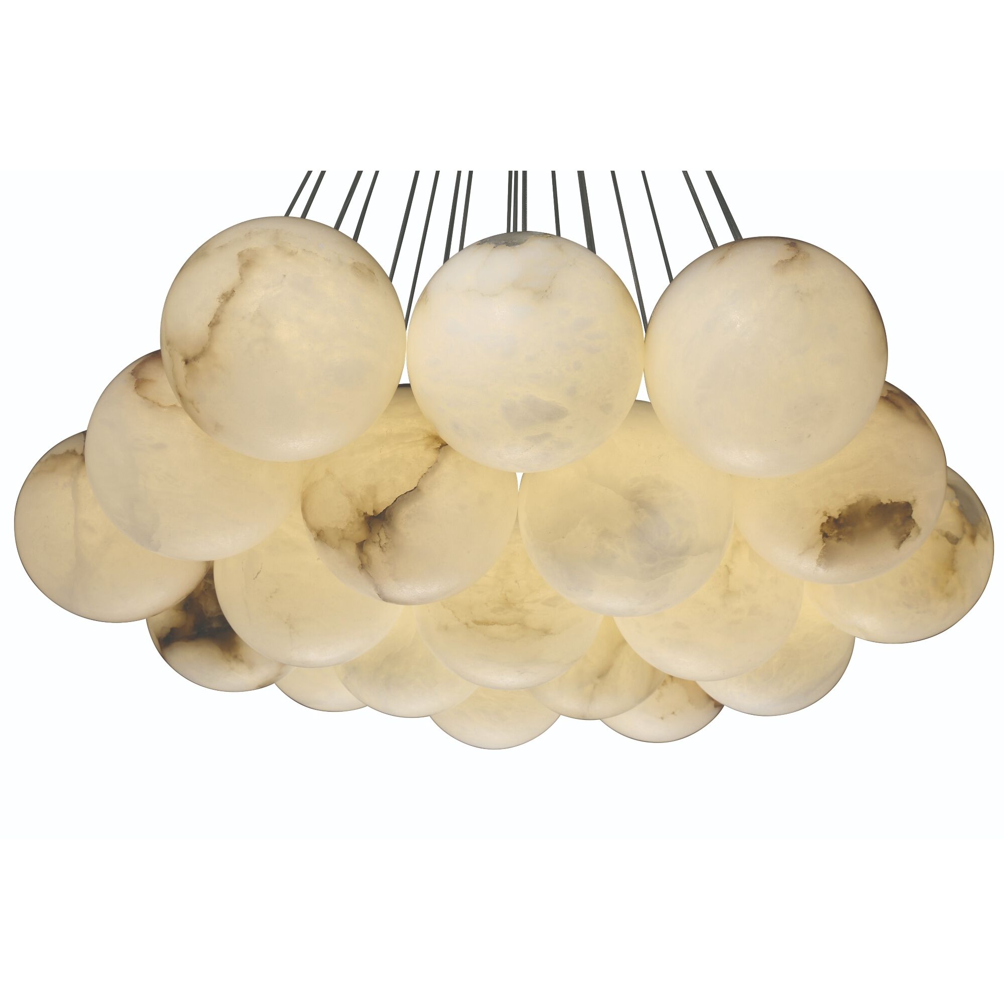 Kepler LED 29.25 inch Gold Chandelier Ceiling Light