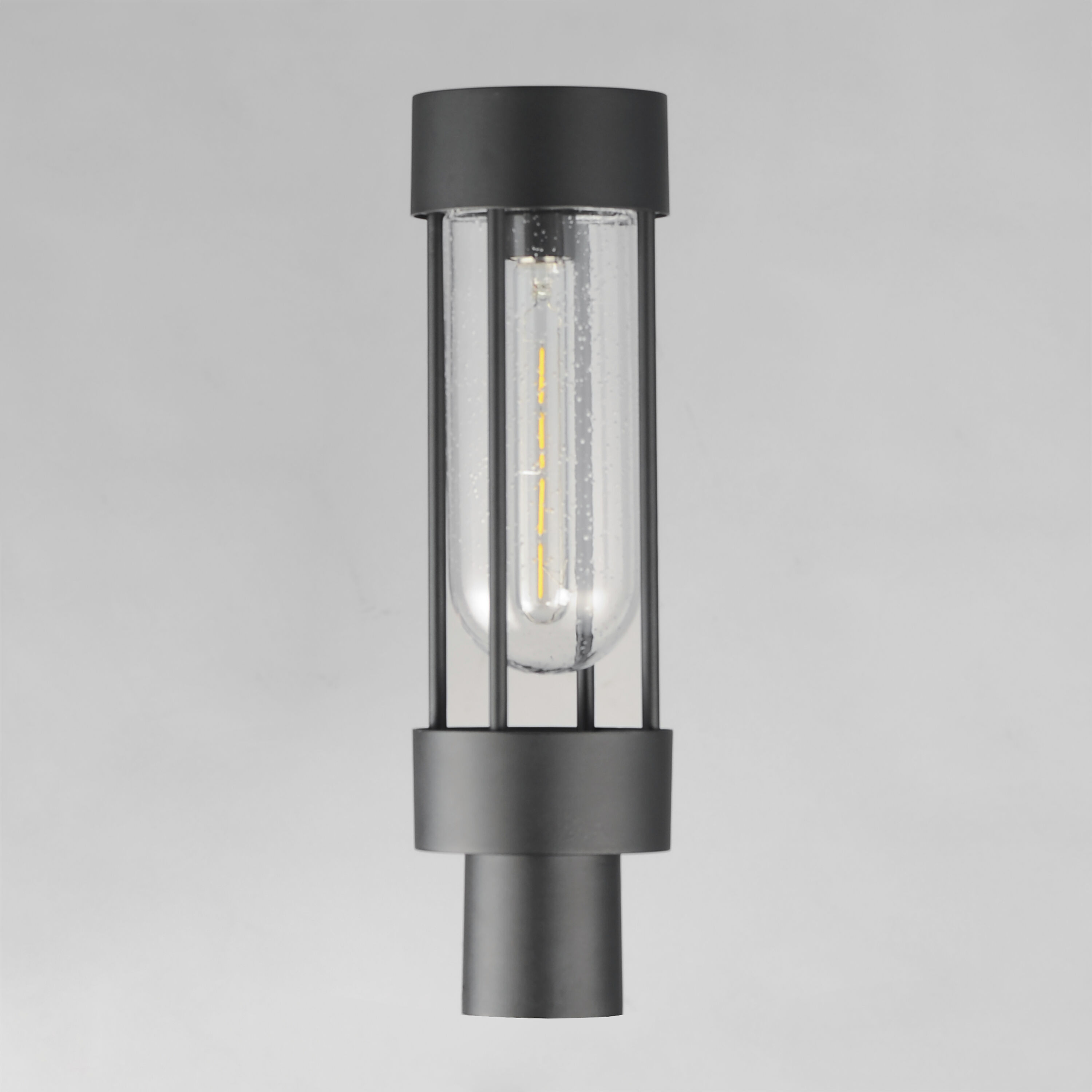 Millennial 1 Light 19.5 inch Black Outdoor Pole/Post Mount, Post/Pier Mount