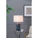 Ellis 28 inch 60 watt Blue/Cream Table Lamp Portable Light
