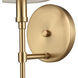 Arden 1 Light 5 inch Brushed Gold Sconce Wall Light