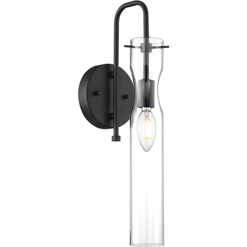 Spyglass 1 Light 5 inch Black Vanity Light Wall Light