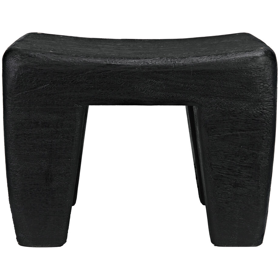 Sumo 12 inch Burnt Black Stool