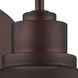 Astro 1 Light 9 inch Architectural Bronze Exterior Wall Mount