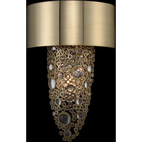 Ciottolo 2 Light 11 inch Brushed Champagne Gold Wall Sconce Wall Light