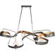 Graffiti 5 Light 50.1 inch Dark Smoke Pendant Ceiling Light