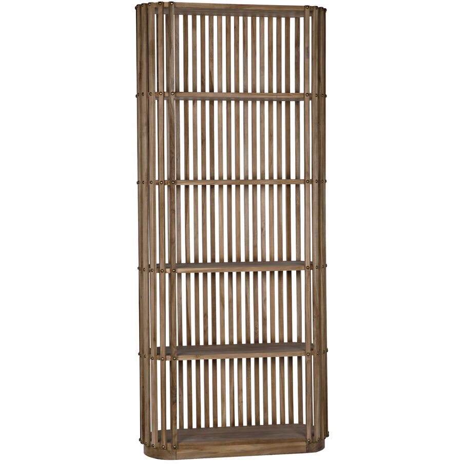 Opal Teak Bookcase, Small