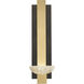 Delphi Wall Sconce Wall Light in Black