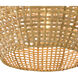 Effie 1 Light 15 inch Lacquered Brass Convertible Pendant Ceiling Light