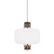 Peekskill 1 Light 17 inch Polished Nickel Pendant Ceiling Light