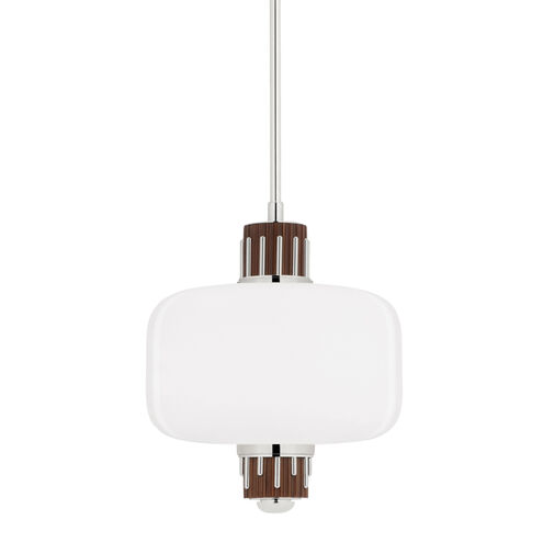 Peekskill 1 Light 17 inch Polished Nickel Pendant Ceiling Light