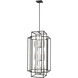 Titania 12 Light 20 inch Black and Brushed Nickel Chandelier Ceiling Light