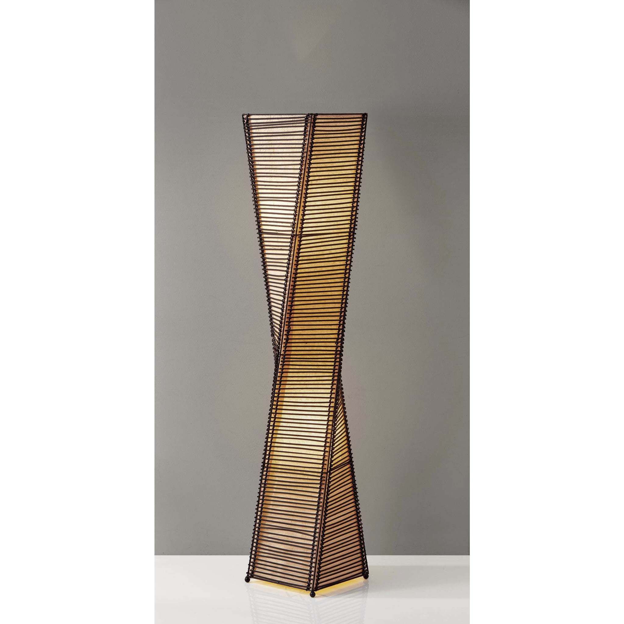 Stix 50 inch 60 watt Black Floor Lantern Portable Light