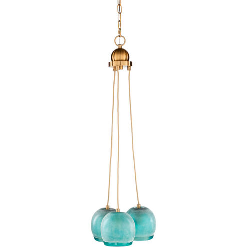 Menno 3 Light 13 inch Mint Pendant Ceiling Light