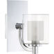 Kolt LED 8 inch Polished Chrome Bath Light Wall Light