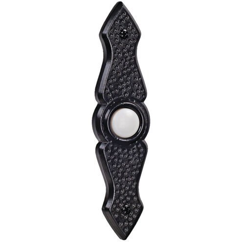 Large Spindle Black Push Button, Large