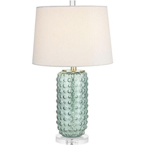 Caicos 25 inch 100 watt Green Table Lamp Portable Light in Incandescent, 3-Way