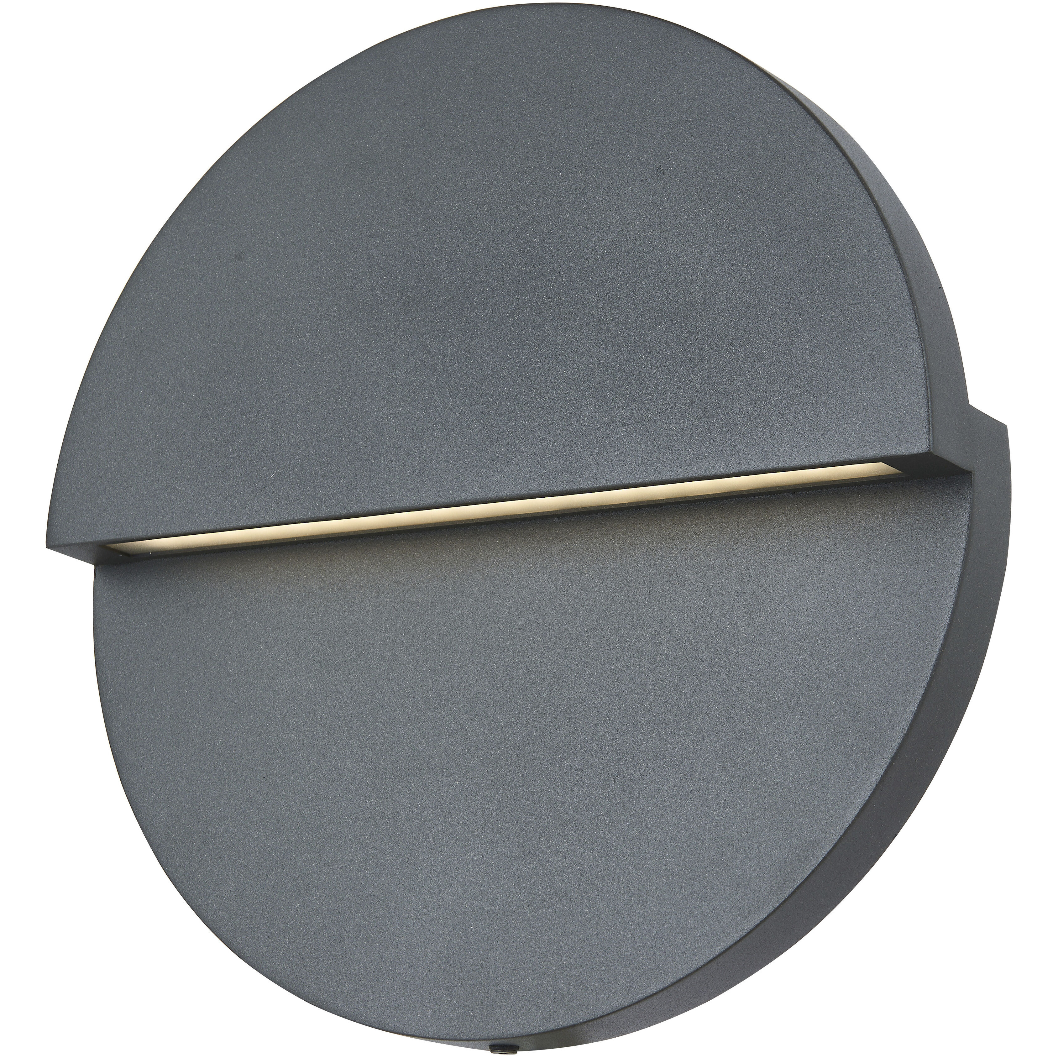 Mona Lisa LED Matte Black Outdoor Wall Light