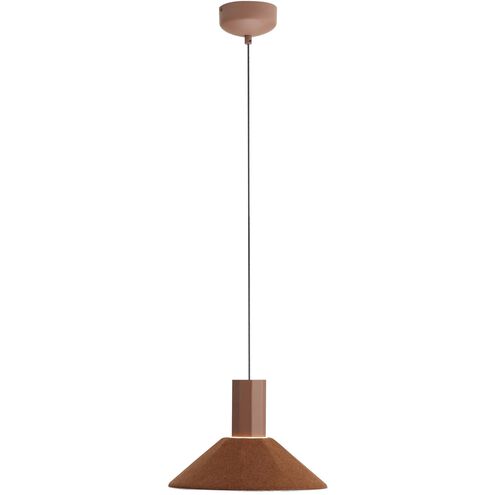 Faroe LED 13.13 inch Coffee/Black Pendant Ceiling Light