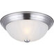 Madison 2 Light 11 inch Brushed Pewter Flush Mount Ceiling Light