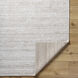 Grandeur 108 X 72 inch Light Silver / Sterling Grey Handmade Rug in 6 x 9