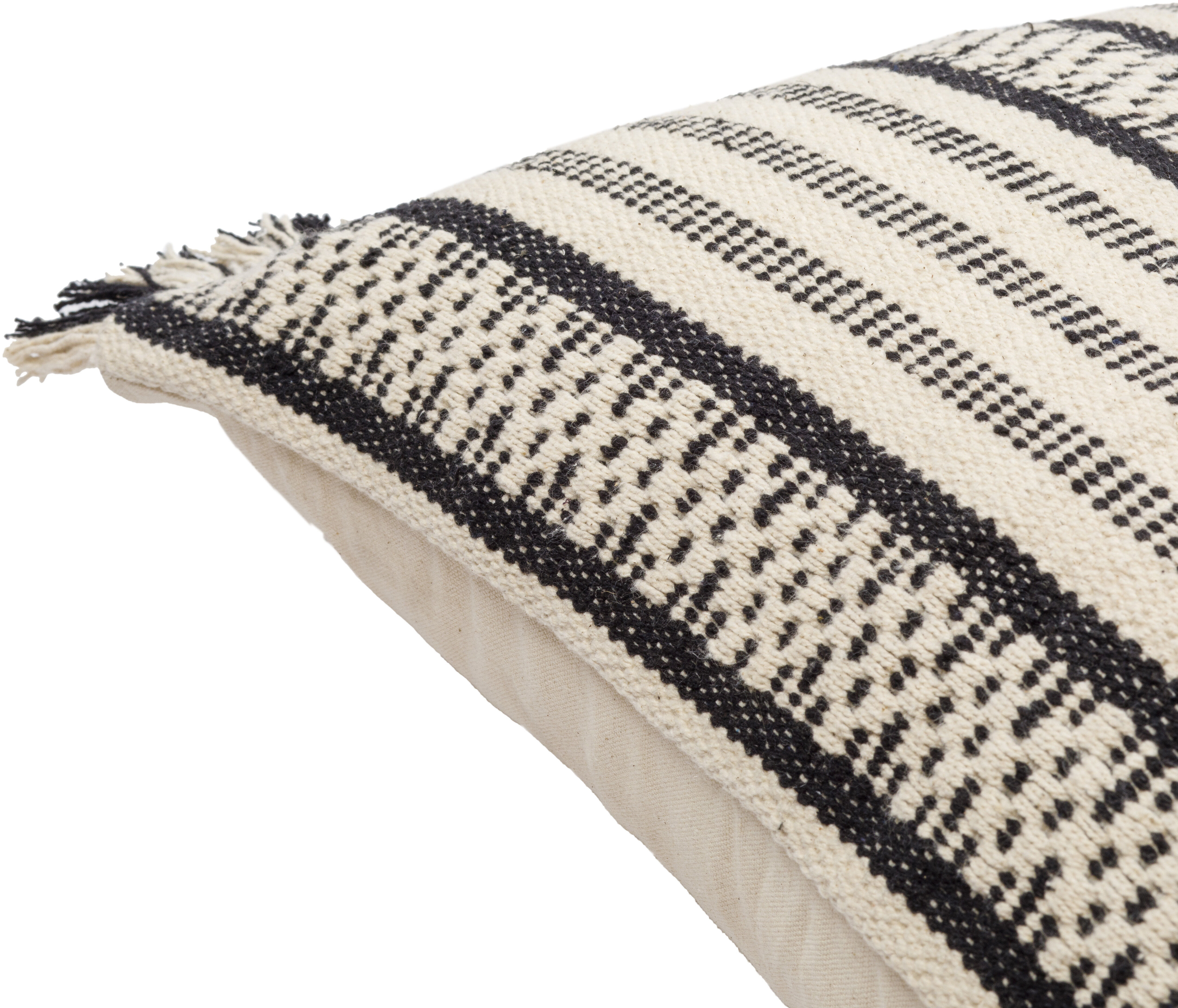 Jasna 20 inch Cream Pillow Kit, Square