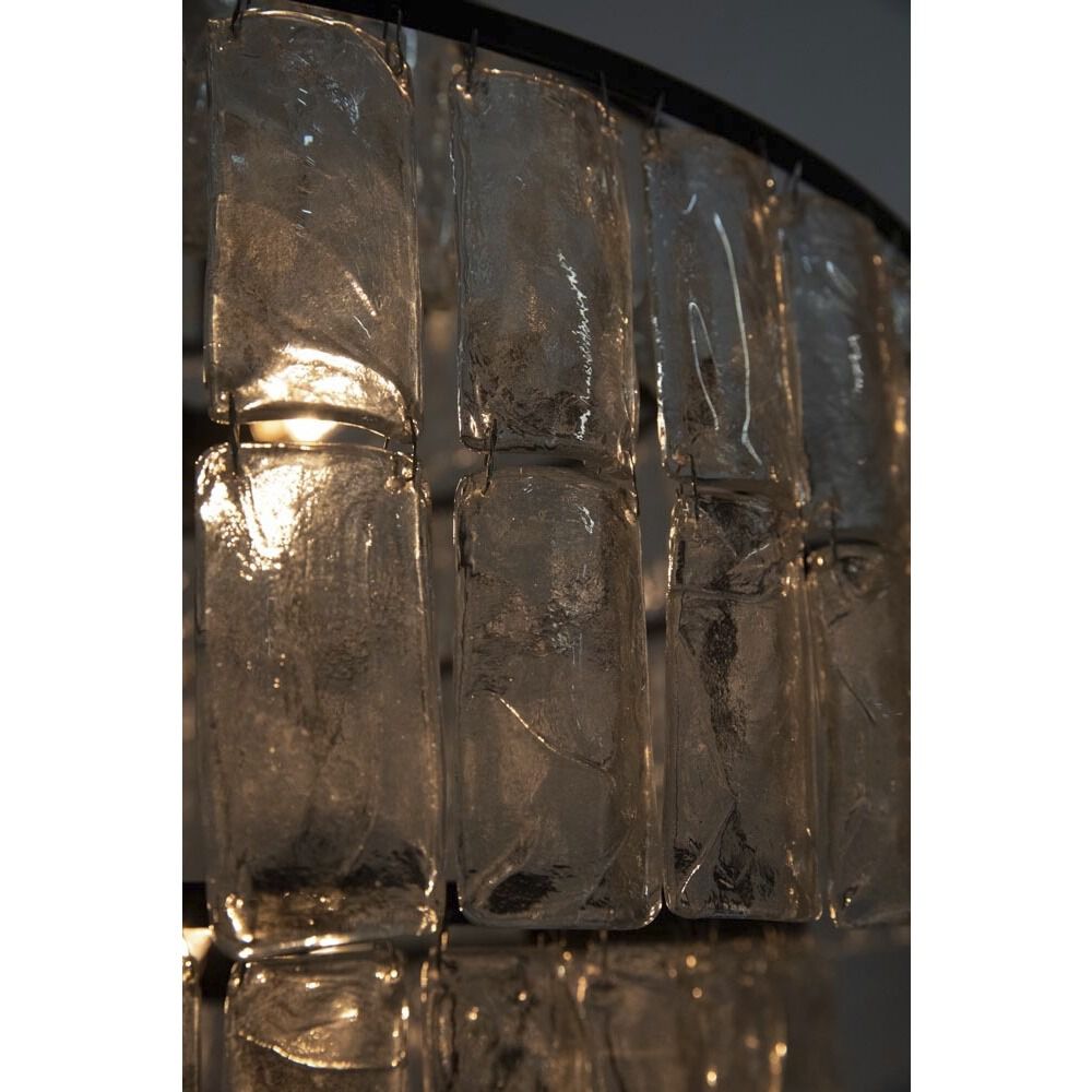 Satellite 8 Light 31.5 inch Matte Black Chandelier Ceiling Light