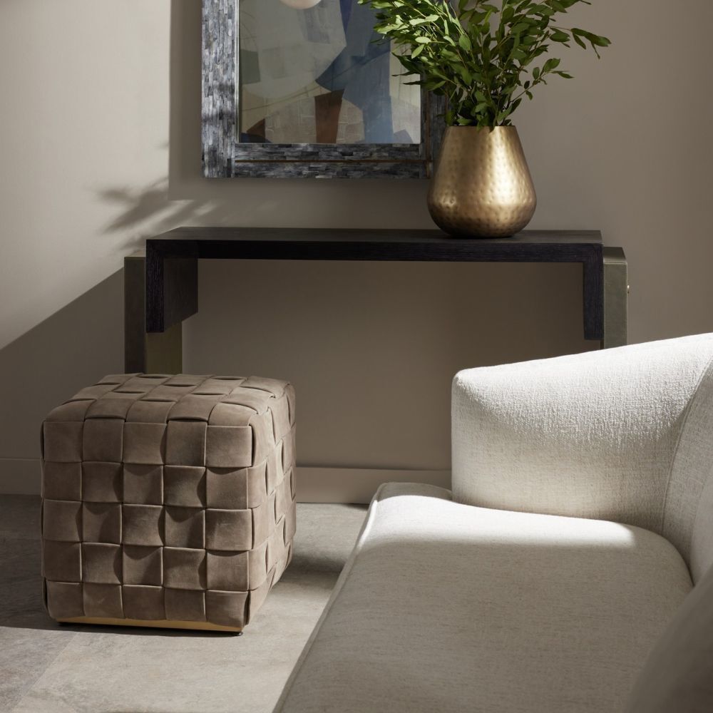 Lakewood 20 inch Dove Ottoman