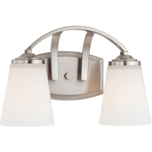 Overland Park 2 Light 13.00 inch Bathroom Vanity Light