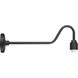 RLM 1 Light 9 inch Coal Outdoor Wall Mount, Great Outdoors