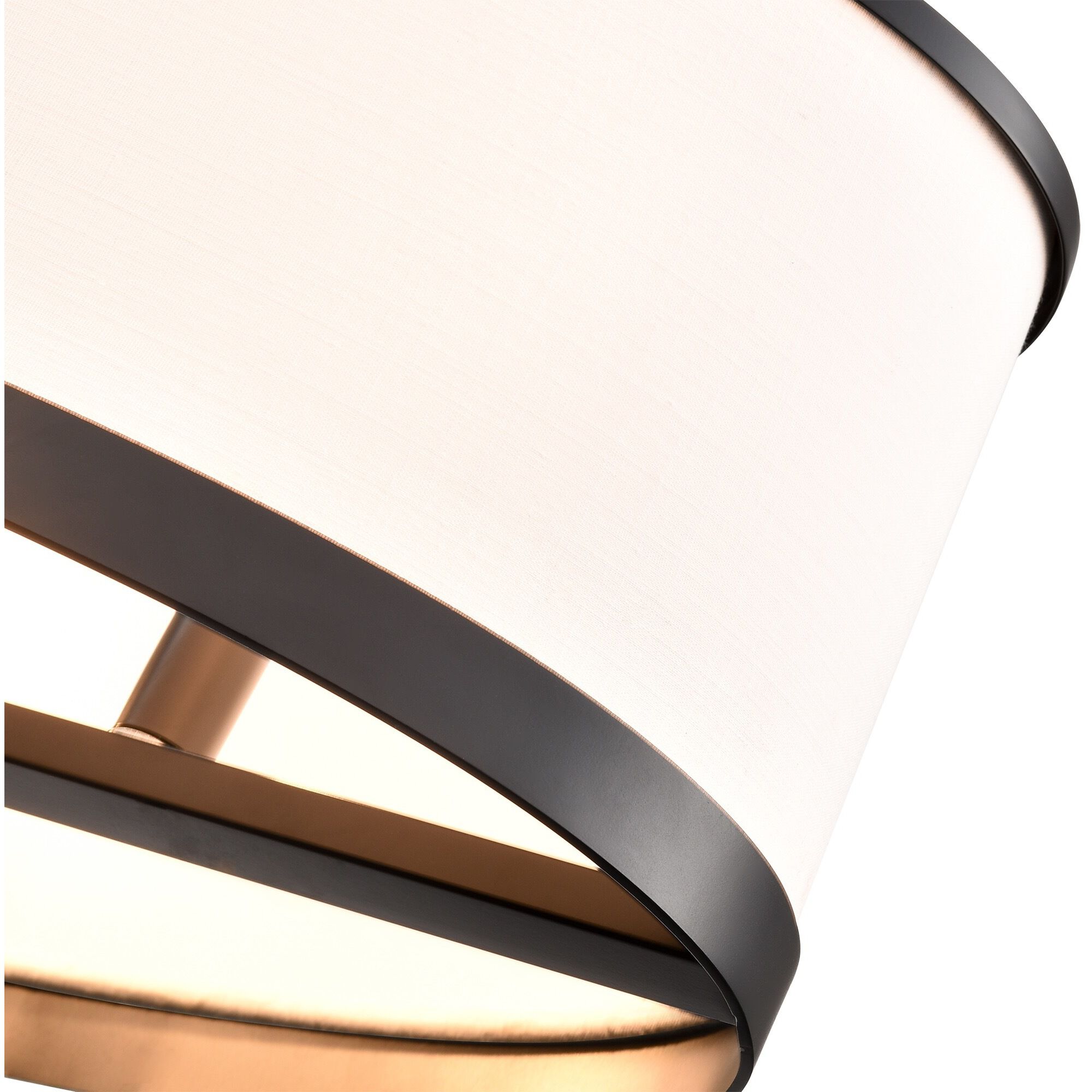 High Street 8 Light 38 inch Black Pendant Ceiling Light