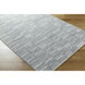 Marseille 36 X 24 inch Metallic - Silver/Sterling Grey/Grey/Light Silver Handmade Rug in 2 x 3