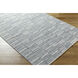 Marseille 96 X 60 inch Metallic - Silver/Sterling Grey/Grey/Light Silver Handmade Rug in 5 x 8