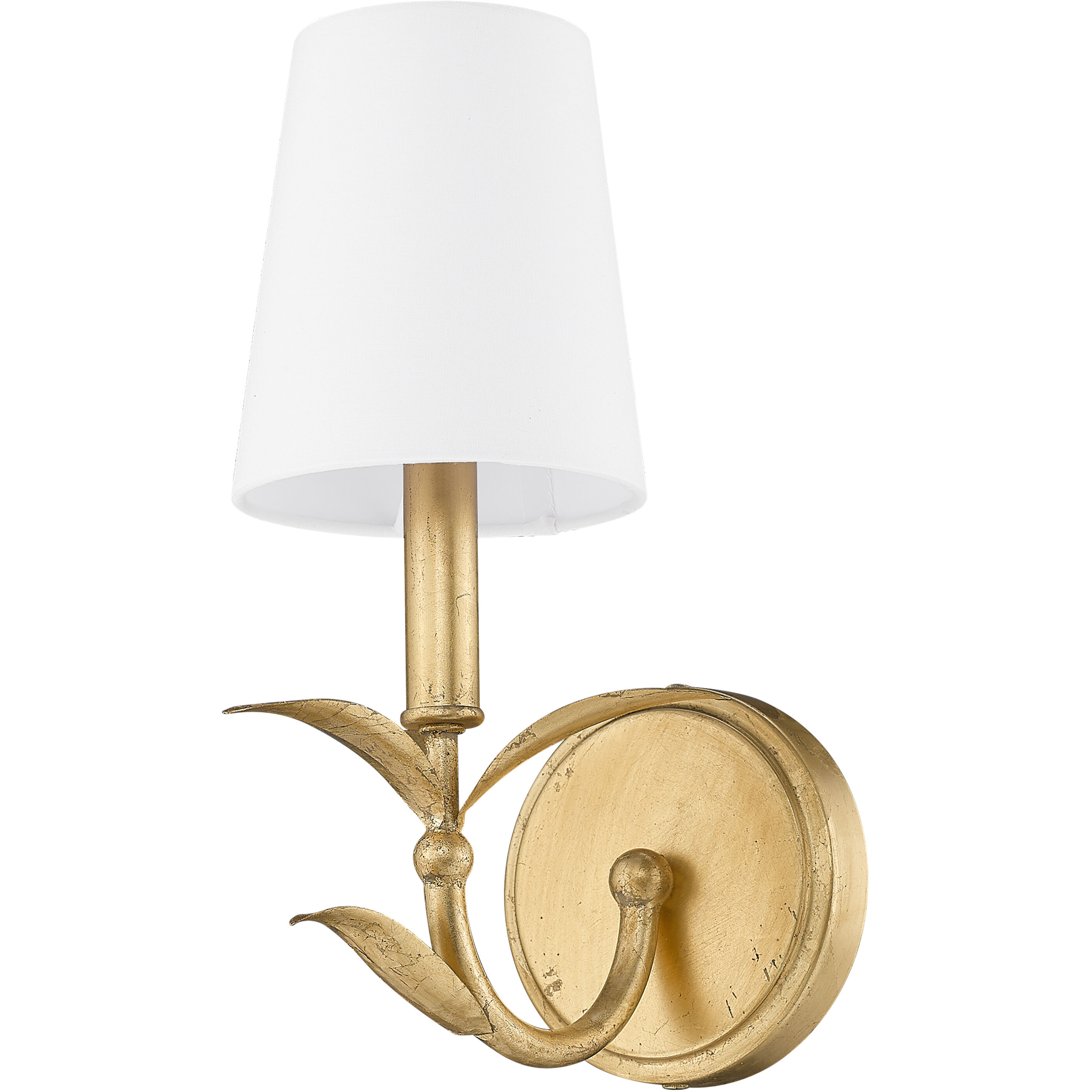 Aslin Wall Sconce Wall Light in Gold Leaf